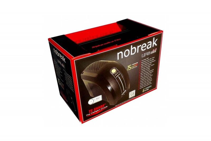 Imagem de Nobreak 600Va Ts Shara Ups Mini Mono 115V