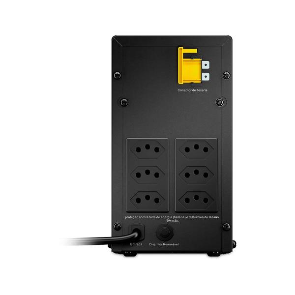 Imagem de Nobreak APC Back-UPS 1200VA/720W, Entrada Bivolt, Saída 115V - BVX1200BI-BR