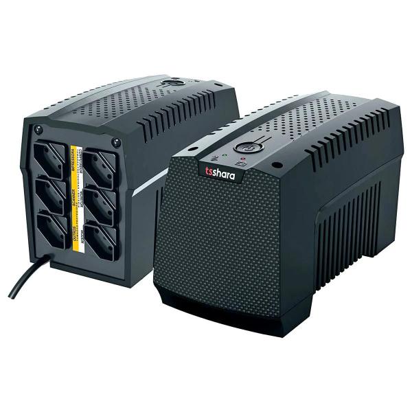 Imagem de Nobreak Mini 700VA 455W PWM 12V Entrada 115/220V Saída 115V TS Shara UPS XPro 4541