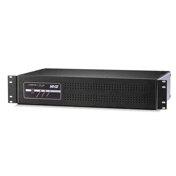 Imagem de Nobreak NHS 1200VA Compact Plus III, Rack 2U, Entrada Bivolt, S/120V, 2x Bat 12V 7Ah - 90.C1.012400