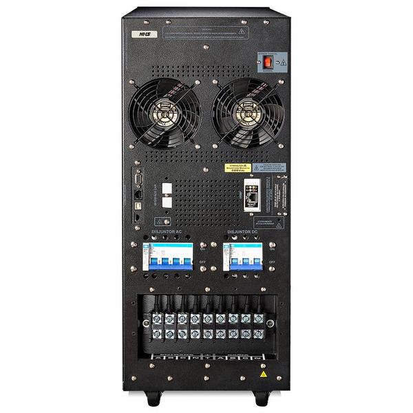 Imagem de Nobreak NHS Expert On Line GII Trifásico 10000VA E.220V / S.220V USB / Eth Baterias 24x9Ah