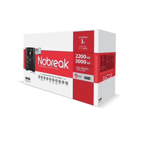 Imagem de Nobreak SMS 2200va Power Vision NG - 27745