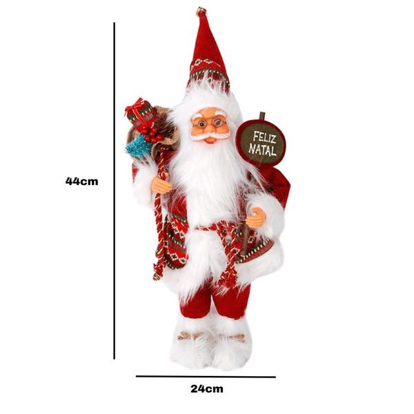 Imagem de Noel Luxo com Placa 44cm natal