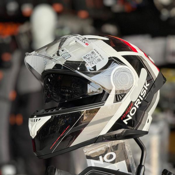 Imagem de Norisk capacete force ii kore silver 62/xl