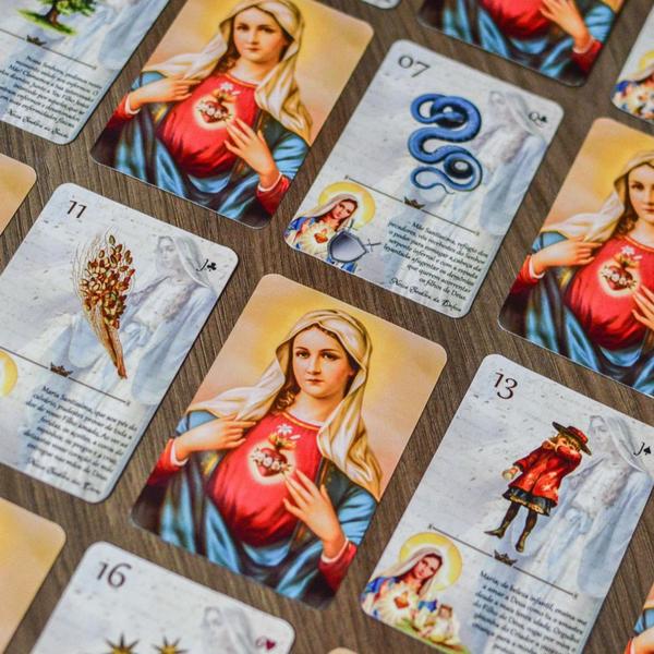 Imagem de Nossa Senhora Lenormand - Baralho Cigano