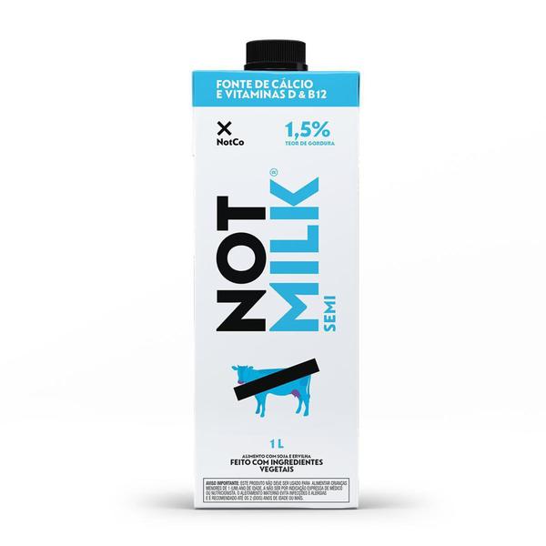 Not Milk Semi Leite Vegetal 1L - Notco Imagem de Not Milk Semi Leite Vegetal 1L - Notco