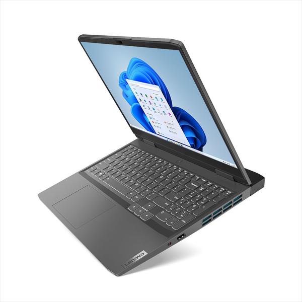 Imagem de Notebook 15.6" Lenovo Gamer Loq Intel i5-12450H, 8GB. SSD512GB NVMe, NVIDIA GeForce RTX 2050,4GB GDDR6, Windows 11, 83EU0000BR, LENOVO