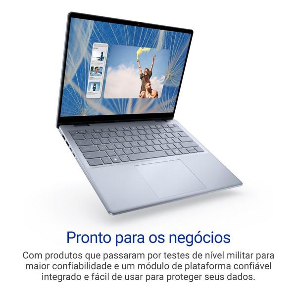 Imagem de Notebook 2 em 1 Dell Inspiron 2IN1-I120U-M35 14" FHD+ Touch Intel Core 5 120U 16GB 512GB SSD Windows 11 Prata Gelo