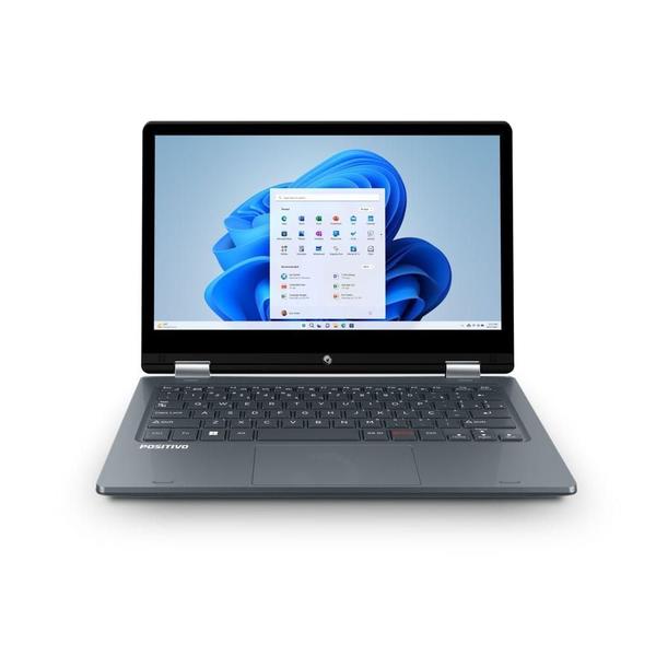 Imagem de Notebook 2 Em 1 Positivo Duo C464d-2 Intel Celeron Windows 11 Home 11,6" - Cinza Escuro