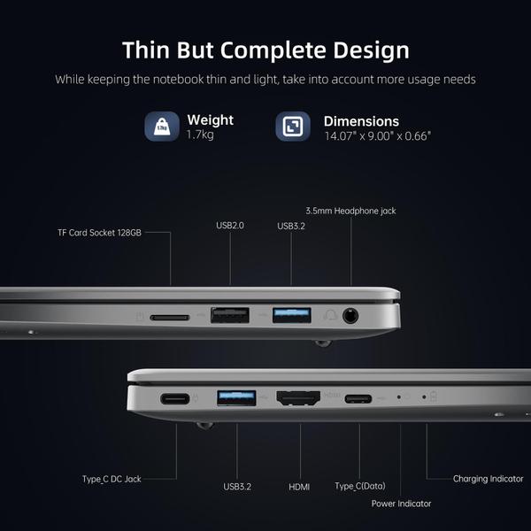 Imagem de Notebook ACEMAGIC Windows 11 16 GB de RAM 512 GB SSD 15,6" FHD