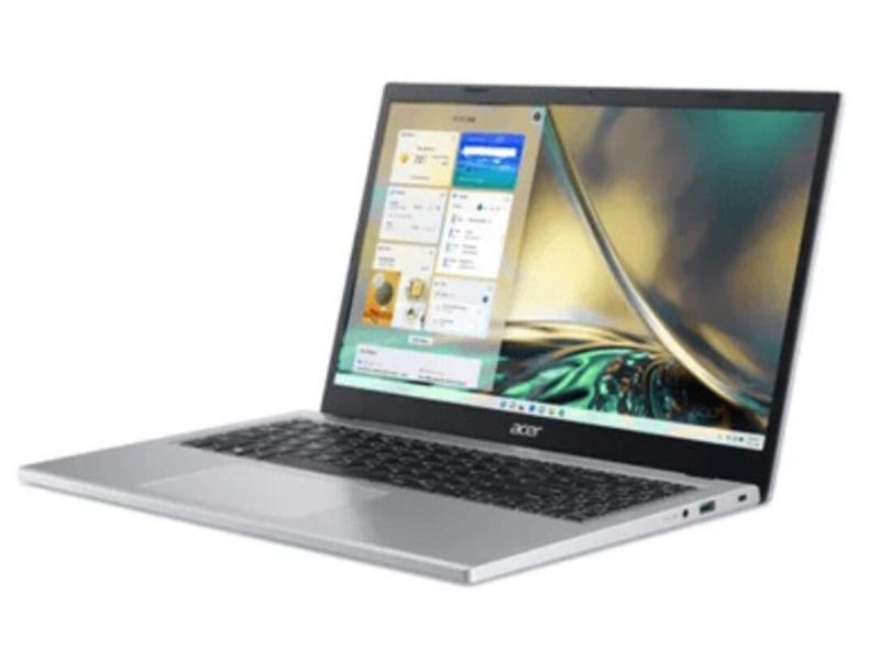 Imagem de Notebook Acer A315-510P-34XC, Intel Core i3N305, 8GB, 512GB SSD, 15.6” Full HD, Windows 11 Home, Prata