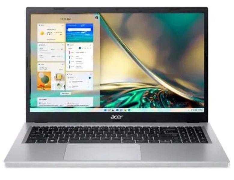 Imagem de Notebook Acer A315-510P-34XC, Intel Core i3N305, 8GB, 512GB SSD, 15.6” Full HD, Windows 11 Home, Prata