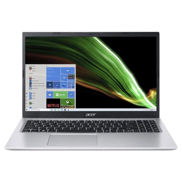 Notebook Acer Aspire 3 A315-58-350L 15.6" Intel Core i3-1115G4 256GB 8GB RAM - Prata