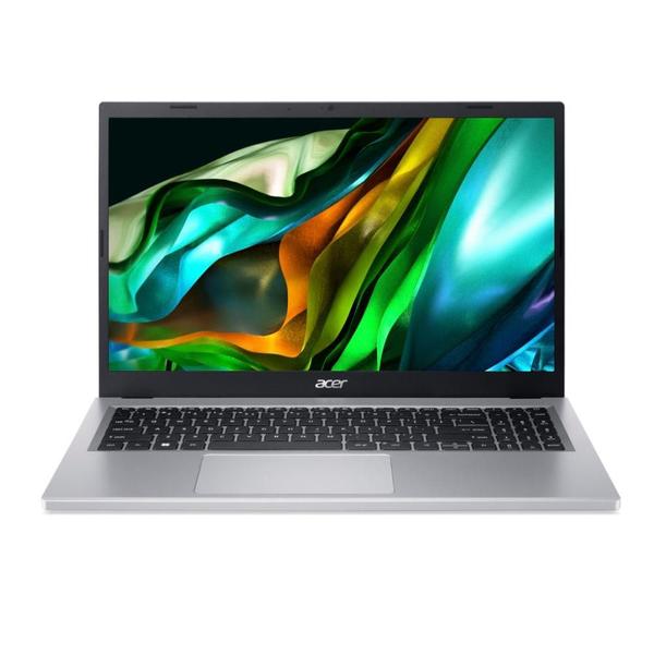 Imagem de Notebook Acer Aspire 3 Intel Core i3-N305, 8GB RAM, SSD 256GB, 15,6" Full HD, Intel UHD Graphics, Windows 11 Home, Prata - A315-510P-34XC