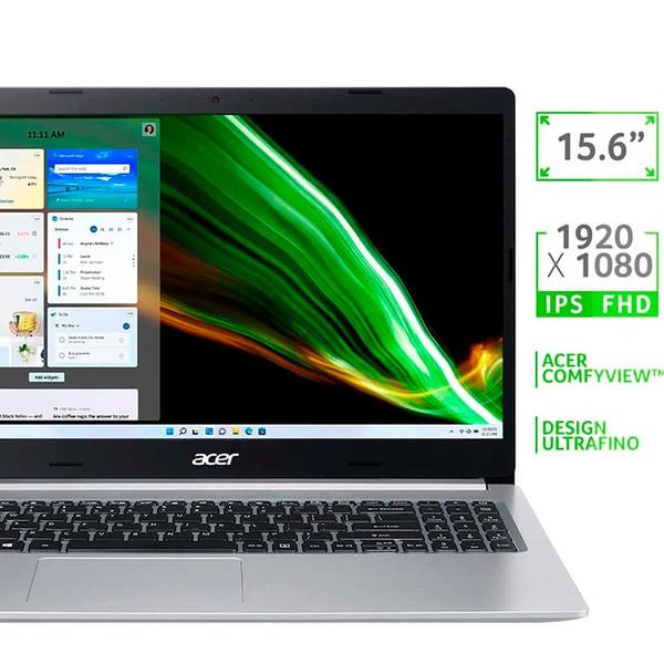 Imagem de Notebook Acer Aspire 5 A515-45-R74D Amd Ryzen 7 5700U 8GB 512GB SSD Linux 15.6