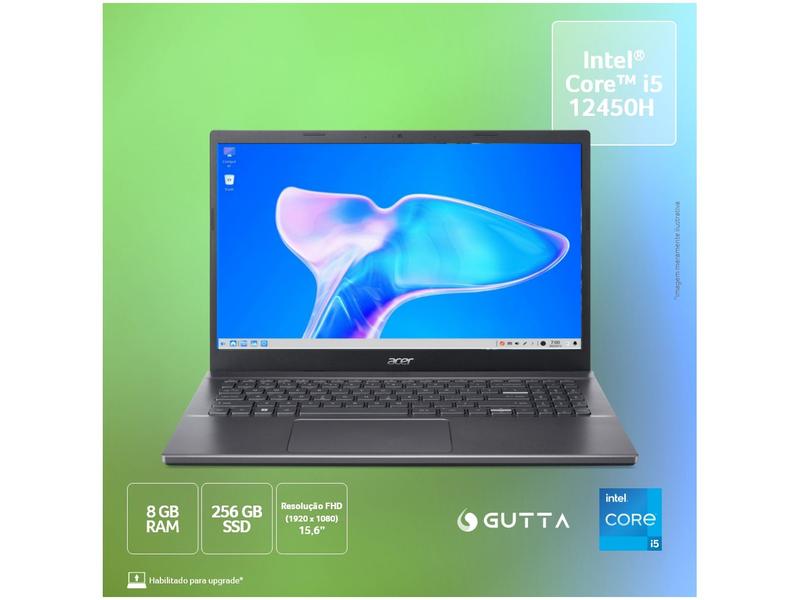 Imagem de Notebook Acer Aspire 5 A515-57-58W1 Intel Core i5 8GB RAM SSD 256GB 15,6" Full HD Linux