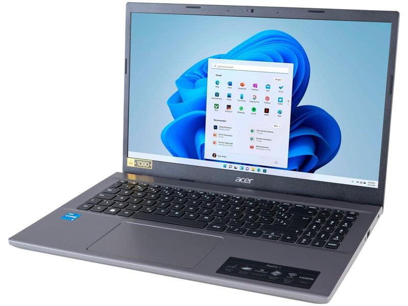 Imagem de Notebook Acer Aspire 5 Intel Core i5 8GB RAM - SSD 256GB Windows 11 15,6” Full HD A515-57-55B8