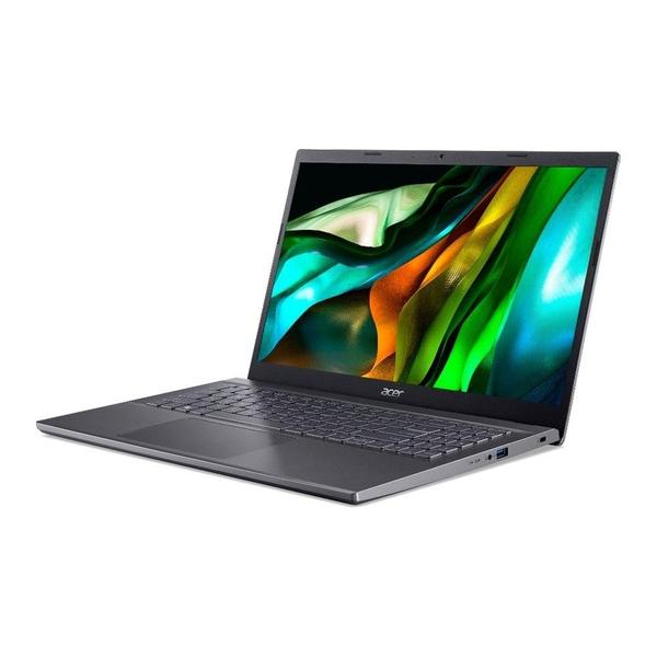 Imagem de Notebook Acer Aspire i5 A515-57-55B8  Tela 15.6", Intel Core i5-12450H, 256GB SSD, 8GB RAM, Windows 11, Cinza