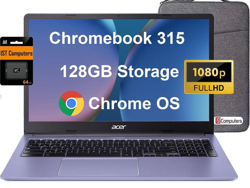 Notebook Acer Chromebook 315 15,6" FHD Intel Celeron 4 GB/128 GB