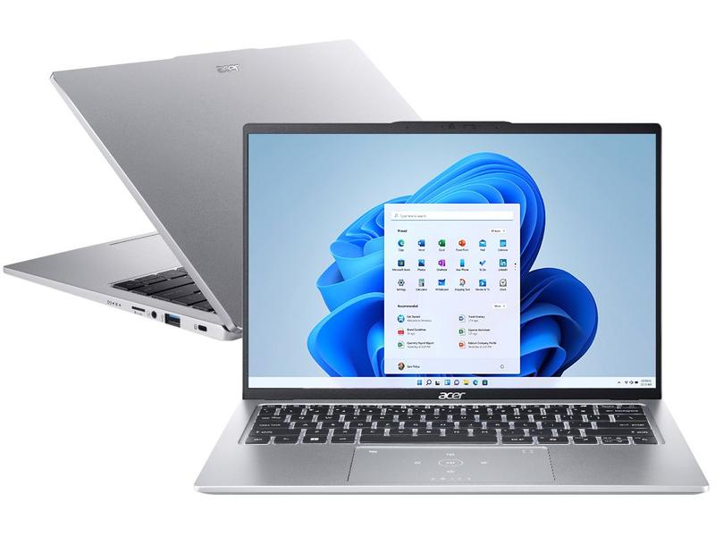 Notebook Acer Swift Go 14 SFG14-73T-54KB Intel Core Ultra 5 16GB RAM SSD 512GB 14" Touchsc... Notebook Acer Swift Go 14 SFG14-73T-54KB Intel Core Ultra 5 16GB RAM SSD 512GB 14" Touchsc...