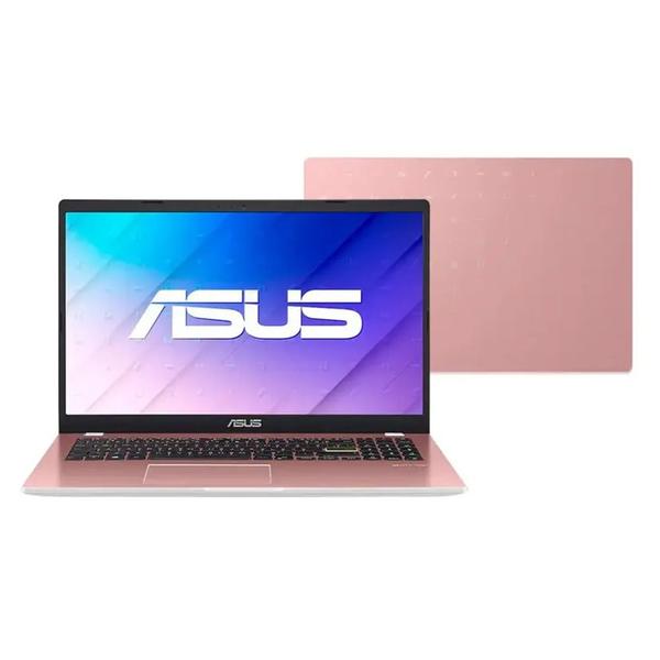 Imagem de Notebook ASUS 15.6 CEL-N4500 4GB 128GB W11 - E510KA-BR833WS  Rose  Bivolt