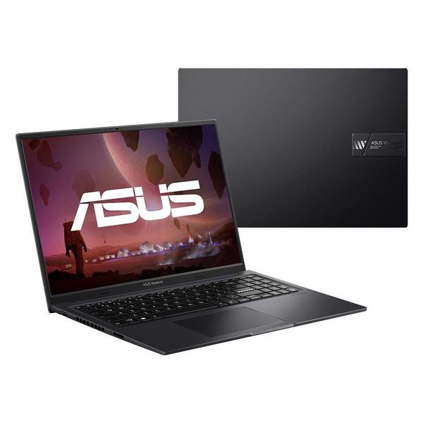 Imagem de Notebook ASUS Gamer Vivobook 16X, Intel Core i5 12500H, 8GB RAM, RTX 2050, SSD 512GB, Tela 16" IPS FHD, W11 Home, Preto - K3605ZF-N1420W