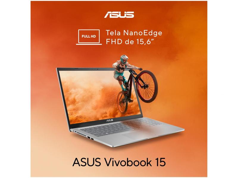 Notebook Asus Vivobook 15 Intel Core i3 4GB 256GB Notebook Asus
