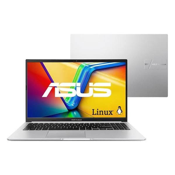 Notebook ASUS Vivobook 15 M1502, AMD Ryzen 7 5825U, 16GB RAM, 512 GB SSD, KeepOS, Tela 15.... Notebook ASUS Vivobook 15 M1502, AMD Ryzen 7 5825U, 16GB RAM, 512 GB SSD, KeepOS, Tela 15....