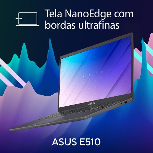 Imagem de Notebook ASUS Vivobook Go 15 E510KA Intel Celeron Dual Core N4500 4GB Ram 128GB EMMC Windows 11 Home 15,60" HD Black - BR808WS