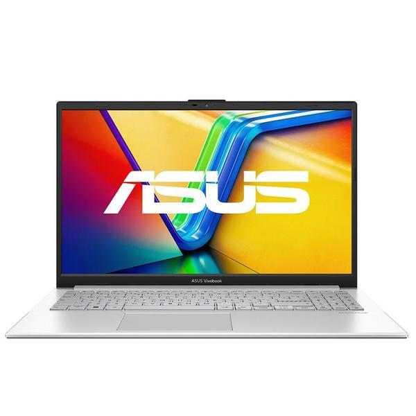 Imagem de Notebook Asus Vivobook Go 15, Intel Core i3-N305, 8GB/512 SSD W11 Home Tela 15.6" FHD, Cool Silver - E1504GA-NJ435