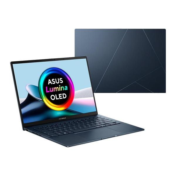 Imagem de Notebook Asus Zenbook 14 OLED FHD+ AI, Intel Evo Core Ultra 7, 155H, 16GB RAM, SSD 1TB, 14", W11 Home, Ponder Blue - UX3405MA-QD344W