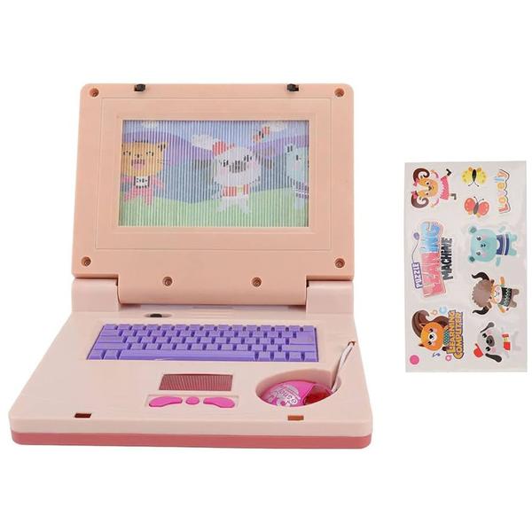 Imagem de Notebook Brinquedo Laptop Computador Infantil Musical Luz Meninos e Meninas