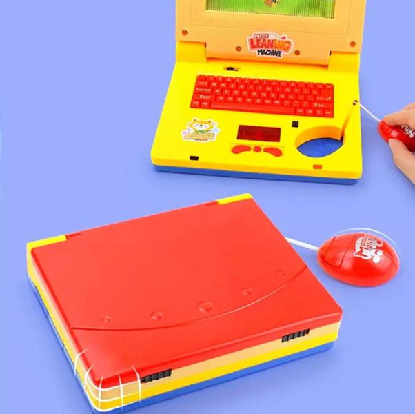 Imagem de Notebook Educativo Infantil Eletrônico Com Som e Luzes CP144029 - Fun Game.