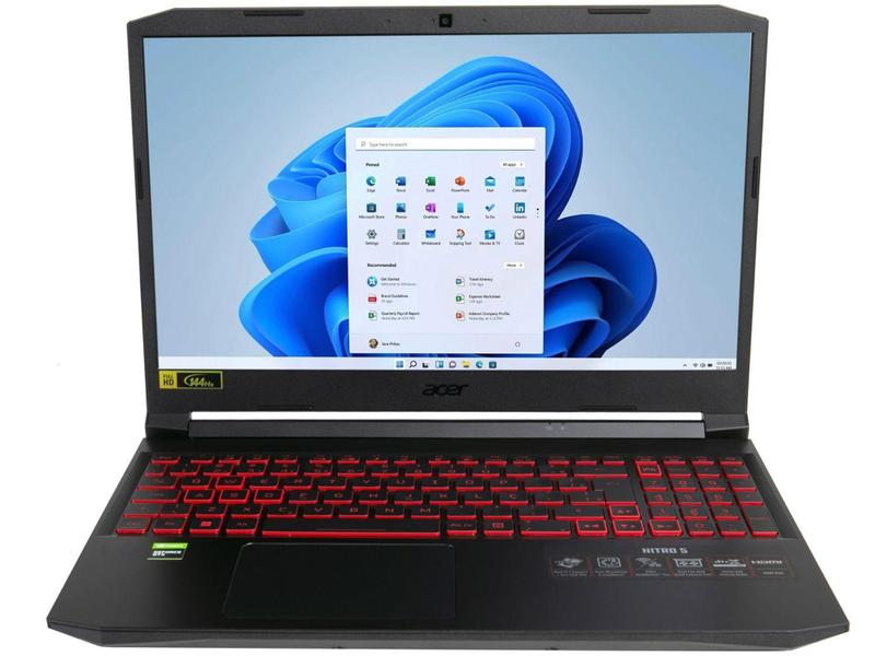 Imagem de Notebook Gamer Acer Nitro 5 Intel Core i5 8GB - 512GB SSD 15,6” Full HD IPS NVidia GTX 1650 4GB