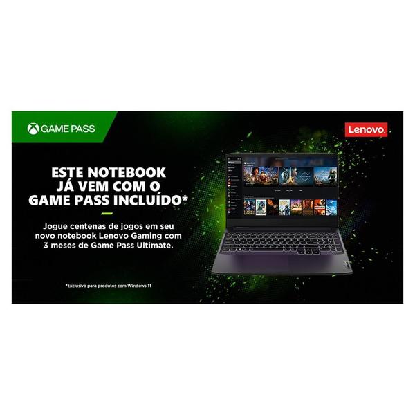 Notebook Gamer Lenovo Gaming 3i Intel Core i5-11300H, 8GB RAM