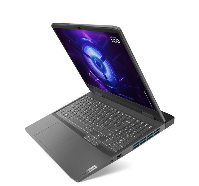 Imagem de Notebook Gamer Lenovo LOQ Intel Core i5 12450H 16GB 512GB SSD RTX 2050 15.6 FHD Linux 83EUS00400