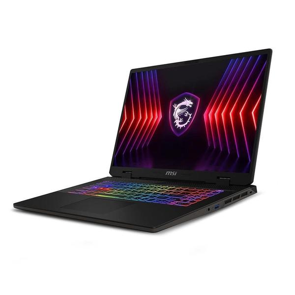 Imagem de Notebook Gamer MSI SWORD 17 HX Intel Core i7-13620H, 16GB RAM, SSD 512GB, 17.3" FHD 165Hz, RTX 4060 8GB, Win 11H, Cinza - 9S7-17T214-220