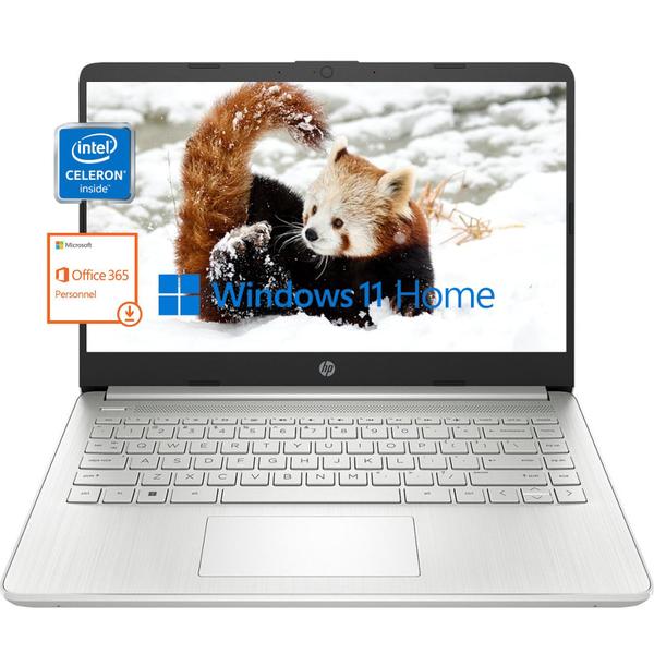 Imagem de Notebook HP 2024 O mais novo Intel Celeron N4120 de 14 polegadas 4 GB de RAM 128 GB