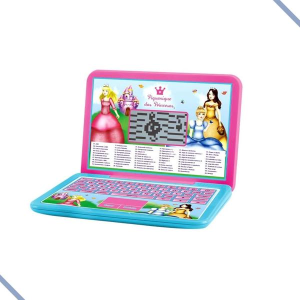 Imagem de Notebook Laptop Infantil 60 Funções Computador Didático