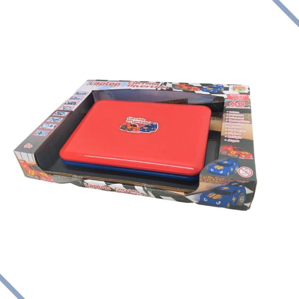 Notebook Laptop Infantil 60 Funções Computador Didático - Dm Toys Imagem de Notebook Laptop Infantil 60 Funções Computador Didático