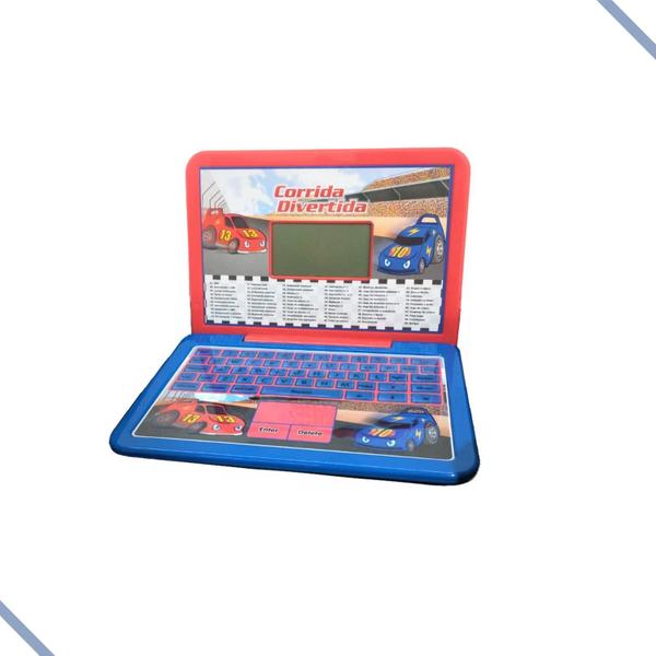 Notebook Laptop Infantil 60 Funções Computador Didático - Dm Toys Imagem de Notebook Laptop Infantil 60 Funções Computador Didático