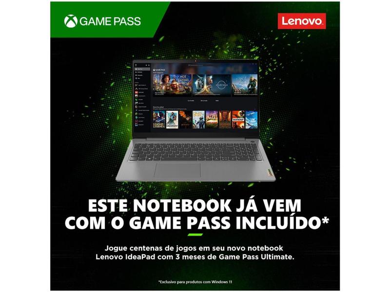 Imagem de Notebook Lenovo IdeaPad 3i Intel Core i5 8GB - 256GB SSD 15,6” Full HD Windows 11 82MD0007BR