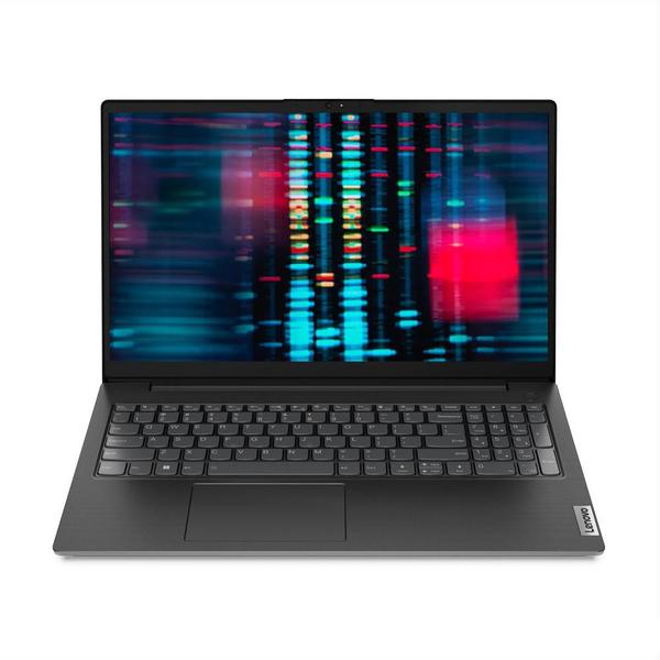 Imagem de Notebook Lenovo V15 Intel Core i3-1215U 4GB 256GB SSD Linux 15.6"" FHD 82UMS00300 Preto