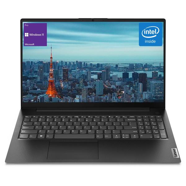 Imagem de Notebook Lenovo V15 portátil de 15,6" FHD Intel Celeron 8 GB RAM 256 GB SSD