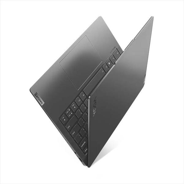 Imagem de Notebook Lenovo Yoga Slim 6, I5-1240P, 16GB RAM, 512GB SSD, 14", Cinza - 83C70000BR 
