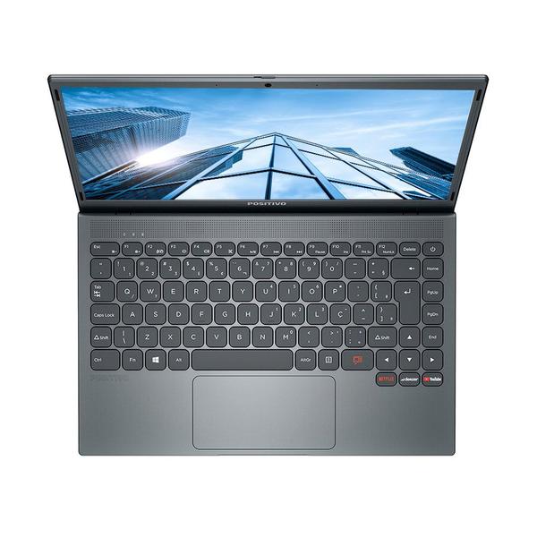 Imagem de  Notebook Positivo Motion Gray Celeron N4020 4GB 128GB Linux 15.6" - C4128GEF-15