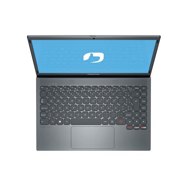 Imagem de Notebook Positivo Motion Gray Q4128ci Intel Atom Quad Core Linux 14,1'' - Cinza