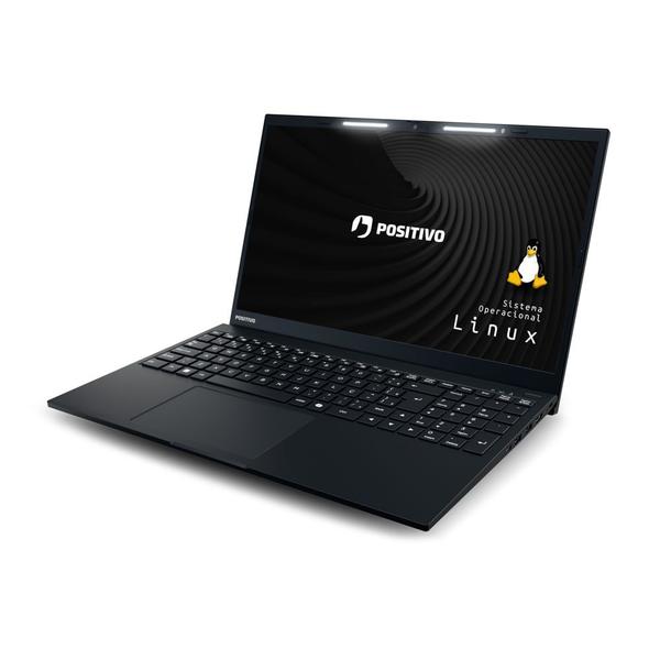 Imagem de Notebook Positivo Vision R15 AMD Ryzen 5-5500U Linux 16GB RAM 512GB SSD 15.6” IPS Full HD Lumina Bar - Preto