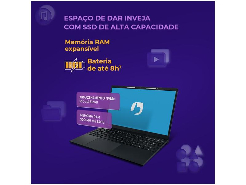 Imagem de Notebook Positivo Vision R15 R516512A-15 AMD Ryzen 5 16GB RAM SSD 512GB 15,6" Full HD Windows 11 3002956