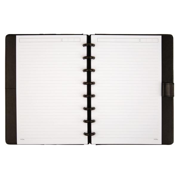 Imagem de Notebook TUL Custom Notebook System Junior Leather Black